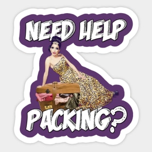 Need Help Packing? Sticker